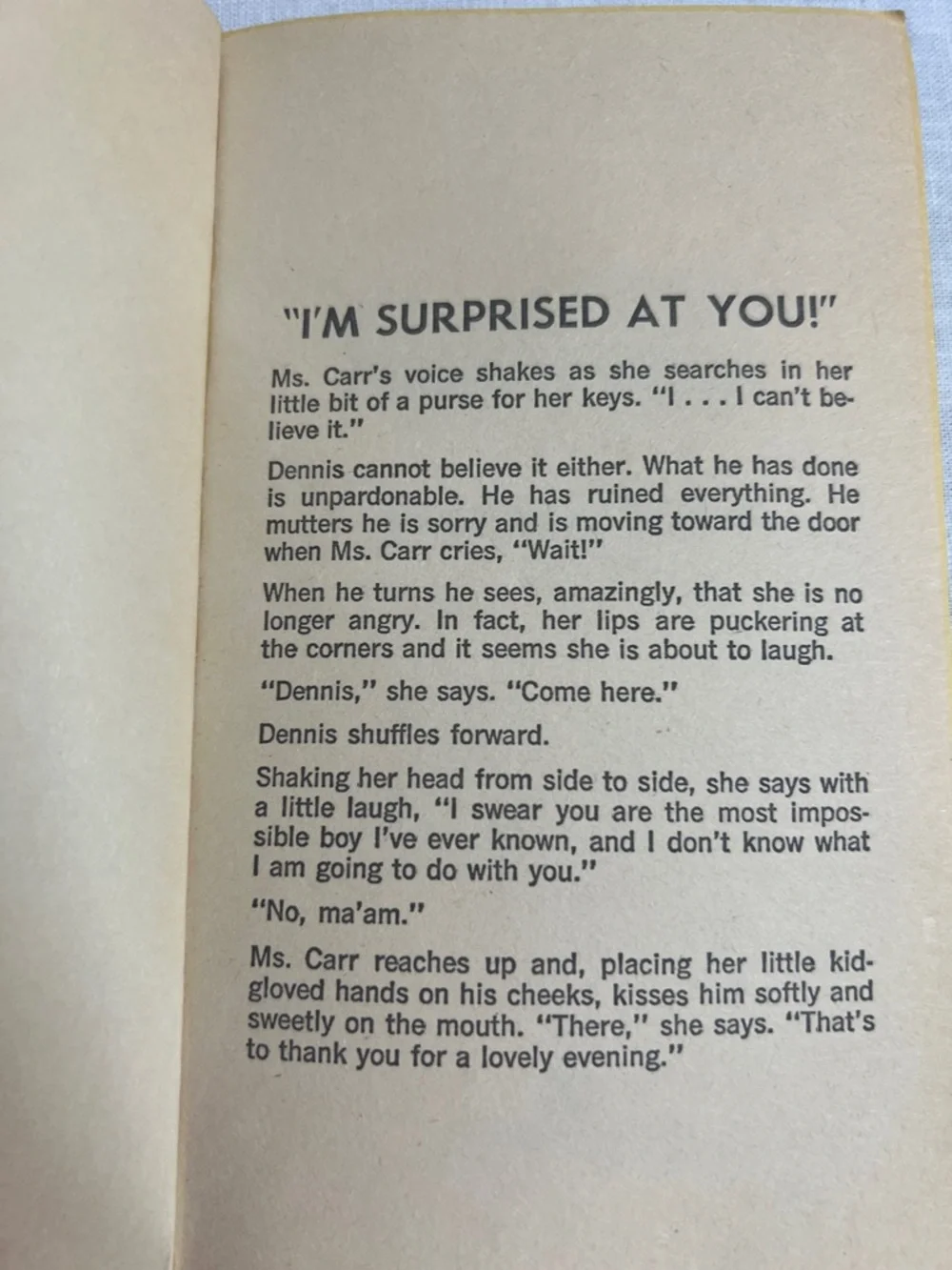 🌞 If I Loved You Wednessday by Jeannette Eyerly Cream Paperback Teenage Book